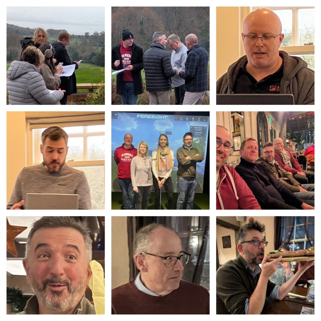 Our Xmas do was a great chance for the team to catch up and test out our mobile GIS.