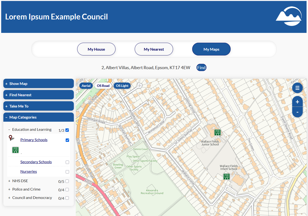 Replace Map A more accessible iShare Maps - Astun Technology